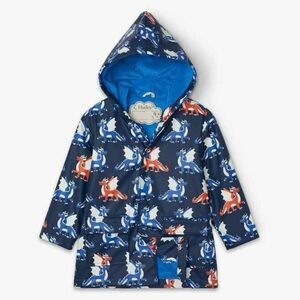*Dragon* Colour Changing Hooded Raincoat by.
Hatley.